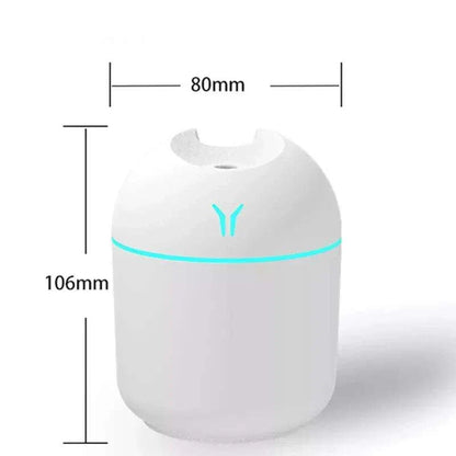 250ML Mini Aroma Oil Diffuser with LED, USB powered, for home and car.