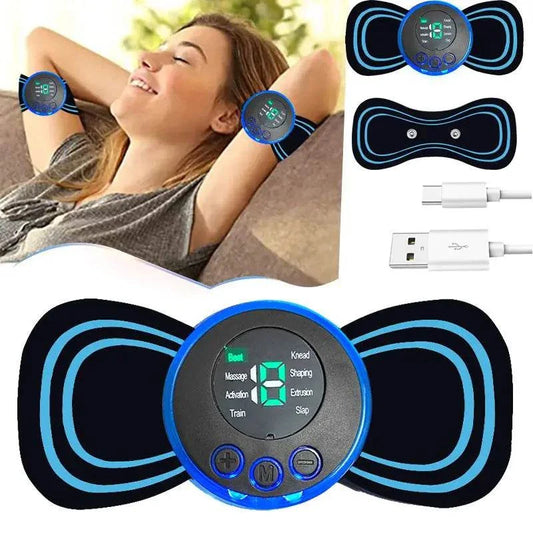 Mini Electric Neck Massager | Portable Shoulder & Neck Relief
