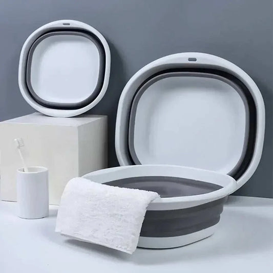 Portable Folding Basins | Plastic Laundry & Bath Tub