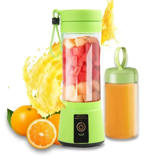 Portable Fruit Juice Blender | USB Mini Juicer Cup with 6 Blades