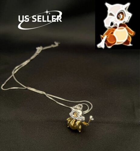 Cubone Pendant Necklace | Anime Pokémon Jewelry Gift